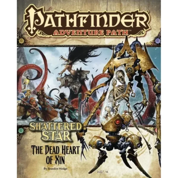 Shop Pathfinder Adventure Path #66: The Dead Heart of Xin (Shattered Star 6 of 6) PZO 9066 - Miniature Marvels: Airplane Models & Painted Dice Role-playing Game