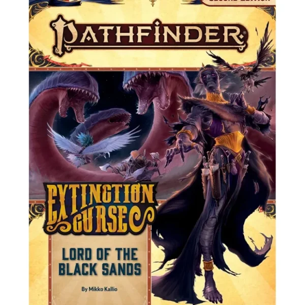 Flash Sale Pathfinder Adventure Path #155: Lord of the Black Sands (Extinction Curse 5 of 6) PZO 90155 - Miniature Marvels: Airplane Models & Painted Dice Role-playing Game