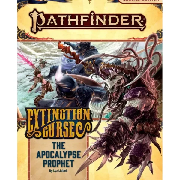 Online Pathfinder Adventure Path #156: The Apocalypse Prophet (Extinction Curse 6 of 6) PZO 90156 - Miniature Marvels: Airplane Models & Painted Dice Role-playing Game