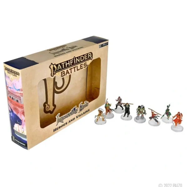 Shop Pathfinder Battles: Impossible Lands - Heroes and Villains Boxed Set WZK 97541 - Miniature Marvels: Airplane Models & Painted Dice Miniature