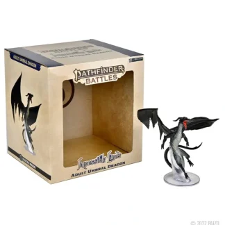 Fashion Pathfinder Battles: Impossible Lands - Adult Umbral Dragon Boxed Figure WZK 97543 - Miniature Marvels: Airplane Models & Painted Dice Miniature