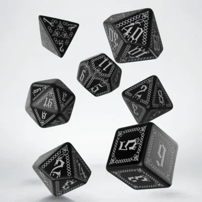 Online Pathfinder Carrion Crown Dice Set (7) QWS SPAT37 - Miniature Marvels: Airplane Models & Painted Dice Dice