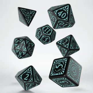 Sale Pathfinder Iron Gods Dice Set (7) QWS SPAT67 - Miniature Marvels: Airplane Models & Painted Dice Dice
