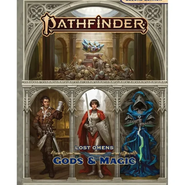 Best Pathfinder: Lost Omens - Gods and Magic Hardcover PZO 9303 - Miniature Marvels: Airplane Models & Painted Dice Role-playing Game