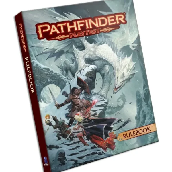 Shop Pathfinder Playtest Rulebook PZO 2100-H - Miniature Marvels: Airplane Models & Painted Dice Role-playing Game