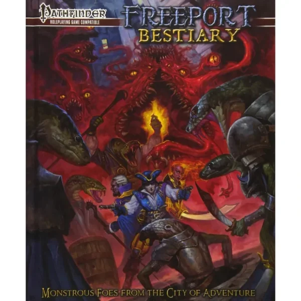 Shop Pathfinder RPG: Freeport Bestiary Sourcebook GRR 1914 - Miniature Marvels: Airplane Models & Painted Dice Role-playing Game