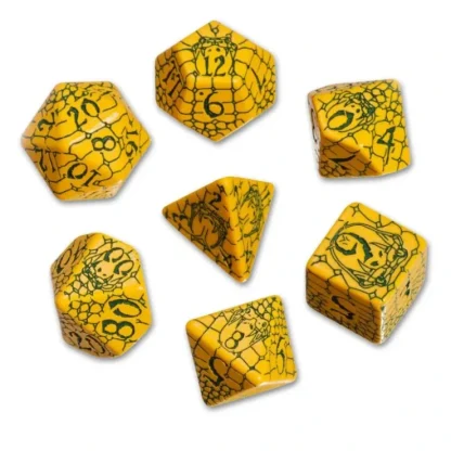 Discount Pathfinder Serpent's Skull Dice Set (7) QWS SPAT36 - Miniature Marvels: Airplane Models & Painted Dice Dice