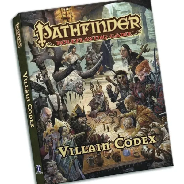 Online Pathfinder: Villain Codex (PFRPG) Pocket Edition PZO 1136-PE - Miniature Marvels: Airplane Models & Painted Dice Role-playing Game