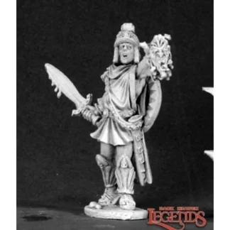 Store Perseus, Greek Hero: Dark Heaven Legends RPR 03437 - Miniature Marvels: Airplane Models & Painted Dice Miniature