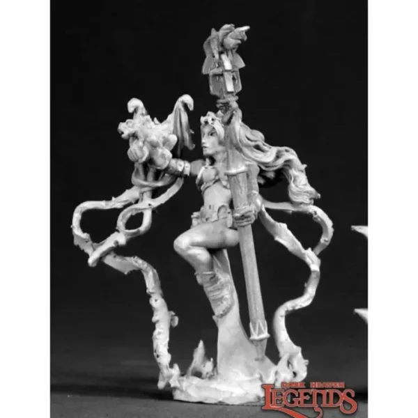 Clearance Pharess, Fire Sorceress: Dark Heaven Legends RPR 03025 - Miniature Marvels: Airplane Models & Painted Dice Miniature