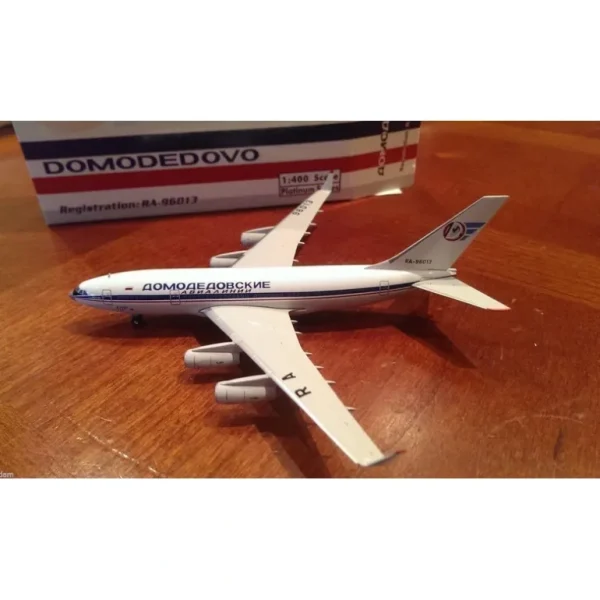 Phoenix 10657 1:400 Domodedovo IL-96-300 RA-96013 - Miniature Marvels: Airplane Models & Painted Dice* Airplane Model