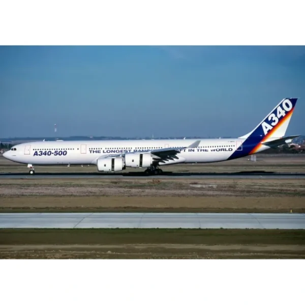 Phoenix 11915 1:400 House Color Airbus A340-500 F-WWTE - Miniature Marvels: Airplane Models & Painted Dice* Airplane Model