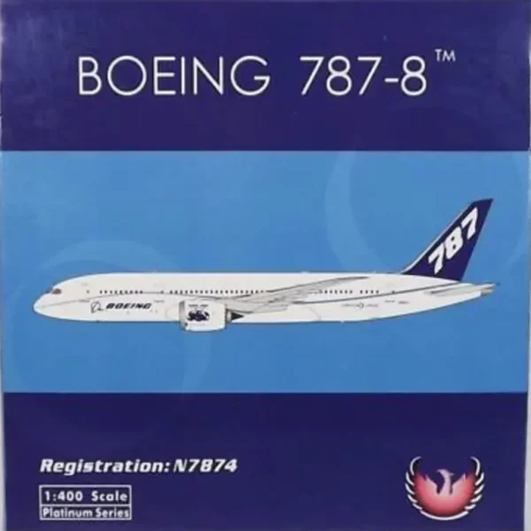 Phoenix 11383 1:400 House Colors Boeing 787-8 - Miniature Marvels: Airplane Models & Painted Dice* Airplane Model