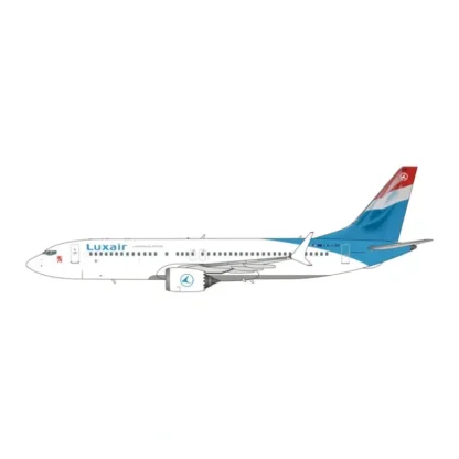 Phoenix 11883 1:400 Luxair Boeing 737 MAX 8 LX-LBK - Miniature Marvels: Airplane Models & Painted Dice* Airplane Model