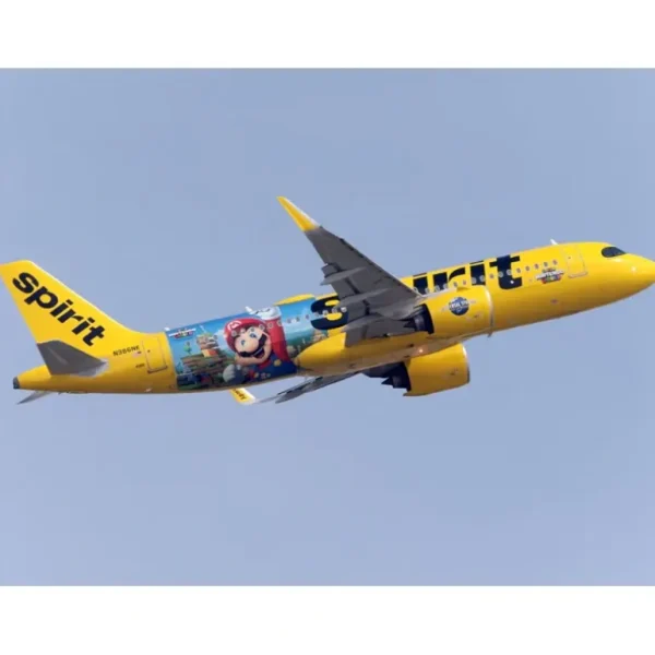 Phoenix 04597 1:400 Spirit Airlines A320neo N986NK "Special Livery" - Miniature Marvels: Airplane Models & Painted Dice* Airplane Model