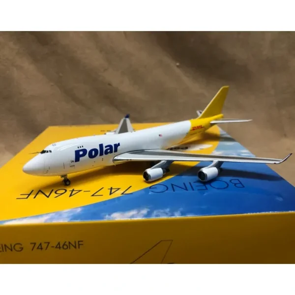 Phoenix DHL Polar Air Cargo 1:400 Boeing 747-46 04420 - Miniature Marvels: Airplane Models & Painted Dice* Airplane Model