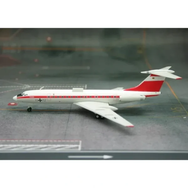 Phoenix Models 20100 1:200 German Air Force TU-134A - Miniature Marvels: Airplane Models & Painted Dice* Airplane Model