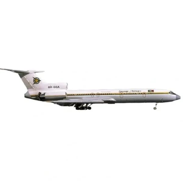 Phoenix Models 11905 1:400 Tu-154M Guyana Airways 8R-GGA - Miniature Marvels: Airplane Models & Painted Dice* Airplane Model