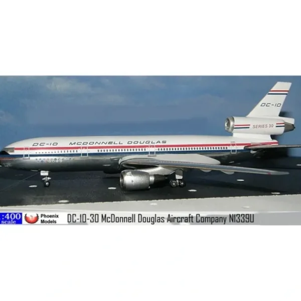 Phoenix Models N1339U 1:400 DC-10-30 - Miniature Marvels: Airplane Models & Painted Dice* Airplane Model
