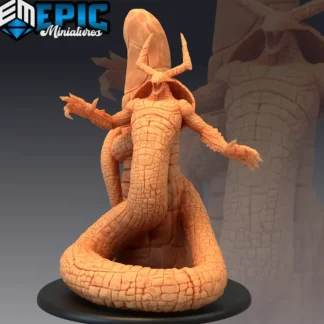 Hot Pillar Snake - Miniature Marvels: Airplane Models & Painted Dice Miniature