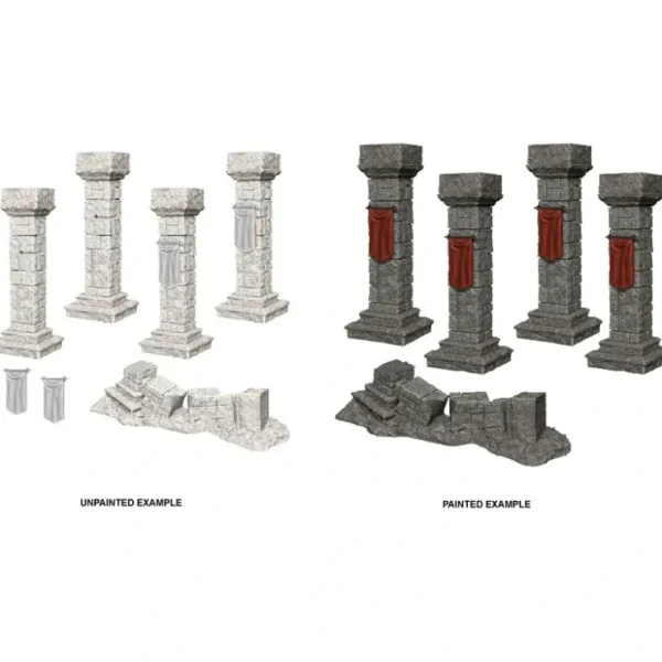 Shop Pillars & Banners: WizKids Deep Cuts WZK 90046 - Miniature Marvels: Airplane Models & Painted Dice Miniature