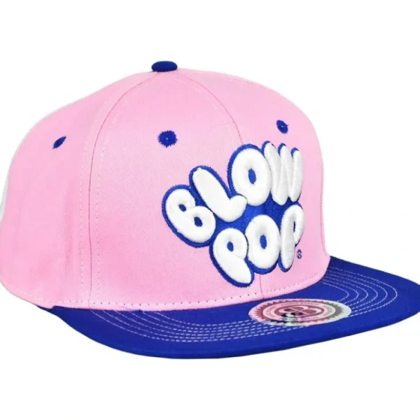 Online Pink Blow Pop Snapback Hat Trucker Skater Cap BlowPop Lollipop Bubble Gum - Miniature Marvels: Airplane Models & Painted Dice Egpull