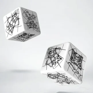 Discount Pirate 2D6 Dice (2) QWS 26PIR02 - Miniature Marvels: Airplane Models & Painted Dice Dice