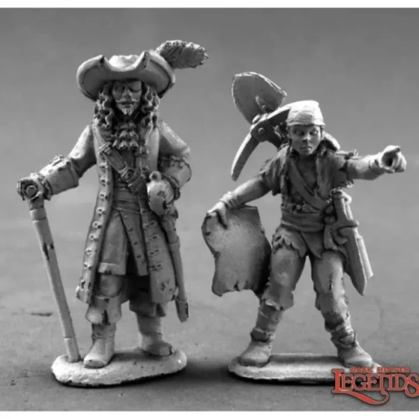 Store Pirate Lord and Cabin Boy: Dark Heaven Legends RPR 03635 - Miniature Marvels: Airplane Models & Painted Dice Miniature