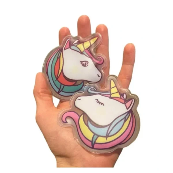 Fashion 2pk Magical Unicorn Hand Warmers - Reusable Fun Child Novelty - New to market! - Miniature Marvels: Airplane Models & Painted Dice Egpull