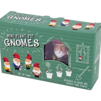 Online 4-pk Mini Plant Pot Gnome Statues - Cute Garden Planter Marker Decorations - Miniature Marvels: Airplane Models & Painted Dice Egpull