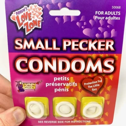 Sale 3pk SMALL PECKER WILLY CONDOMS - Mini Tiny GaG Prank Joke Funny Gift Hen Party - Miniature Marvels: Airplane Models & Painted Dice Egpull