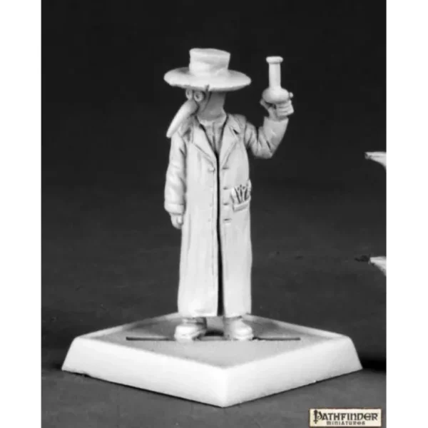 Hot Plague Doctor: Pathfinder RPR 60058 - Miniature Marvels: Airplane Models & Painted Dice Miniature