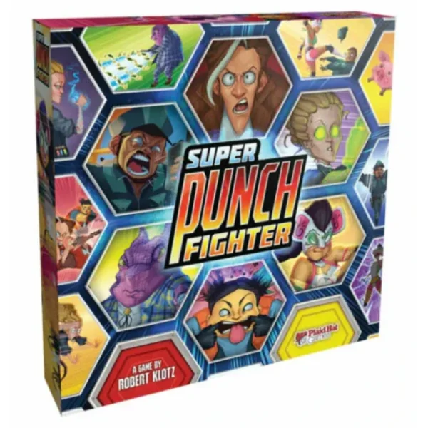 Hot Plaid Hat Games: Super Punch Fighter PHG PH2600 - Miniature Marvels: Airplane Models & Painted Dice Board Game