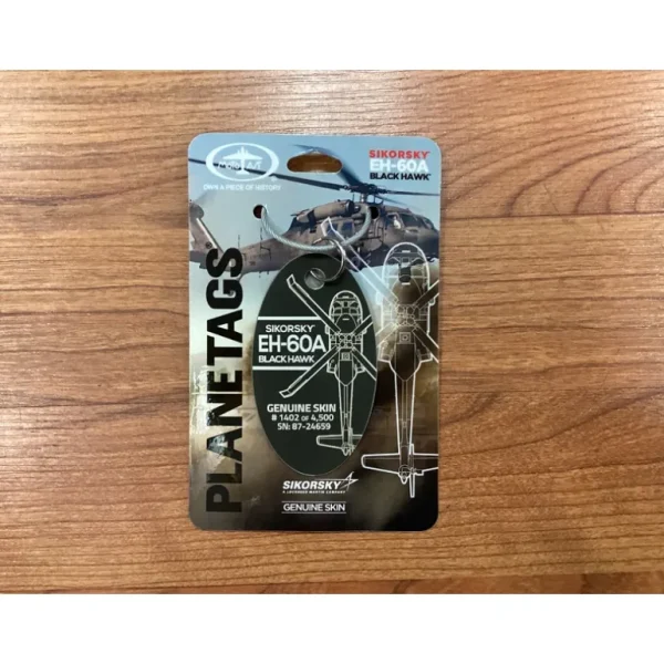 Plane Tags Sikorsky EH-60A Blackhawk (Brown) - Miniature Marvels: Airplane Models & Painted Dice* Airplane Model