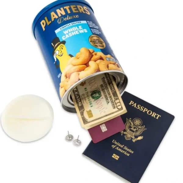 Fashion PLANTERS CASHEWS  OFFICIALLY LICENSED - Decoy Can Home Safe Cash Bank Volt - Miniature Marvels: Airplane Models & Painted Dice Egpull