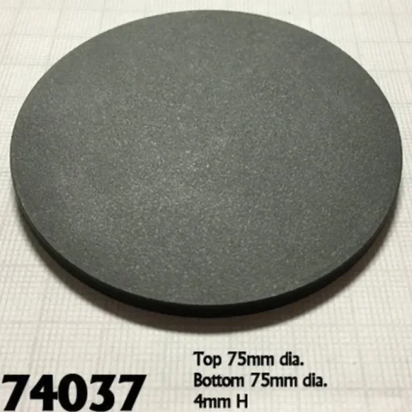 3" Plastic Round Base (10) RPR 74037 - Miniature Marvels: Airplane Models & Painted Dice* Shop All