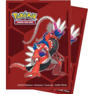 Store Pokemon TCG: Koraidon 65ct Deck Protectors - Miniature Marvels: Airplane Models & Painted Dice Accessories