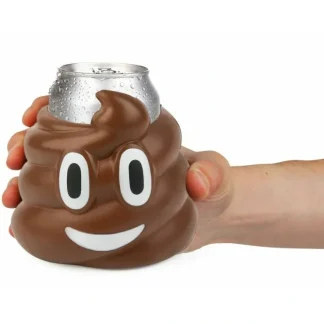 Best POOP TURD EMOJI - Drink Can Bottle Beer Soda Foam Cooler Kooler - BigMouth Inc - Miniature Marvels: Airplane Models & Painted Dice Egpull