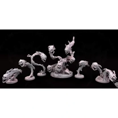Discount Possessed Flaming Skulls - Miniature Marvels: Airplane Models & Painted Dice Miniature