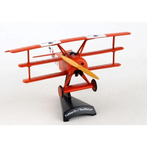 Postage Stamp 5349 1:63 Fokker DR-1 Red Baron - Miniature Marvels: Airplane Models & Painted Dice* Airplane Model