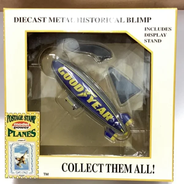 POSTAGE STAMP 5411 BLIMP GOODYEAR 1/350 - Miniature Marvels: Airplane Models & Painted Dice* Airplane Model