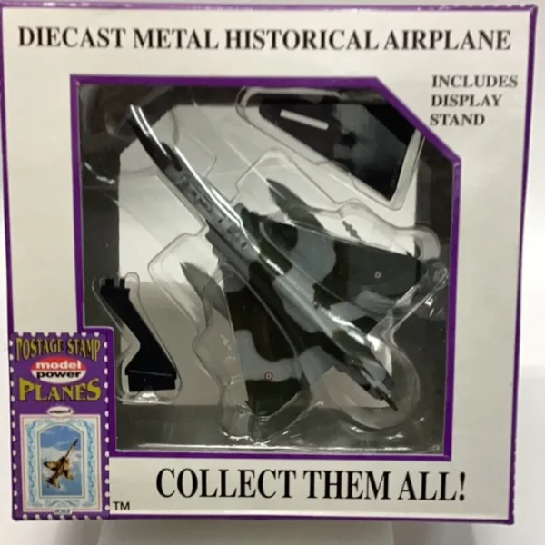 Postage Stamp 5396 Mirage 2000 French AF 1:120 - Miniature Marvels: Airplane Models & Painted Dice* Airplane Model