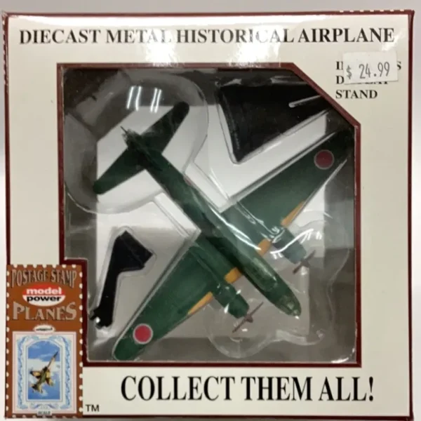 Postage Stamp 5431 Mitsubishi G4M2 Betty - Miniature Marvels: Airplane Models & Painted Dice* Airplane Model