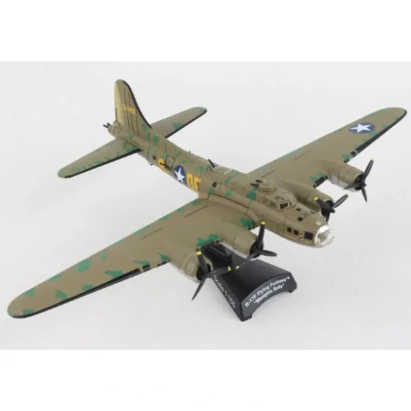 Postage Stamp PS5413 1:155 B-17F Flying Fortress "Memphis Belle" - Miniature Marvels: Airplane Models & Painted Dice* Airplane Model