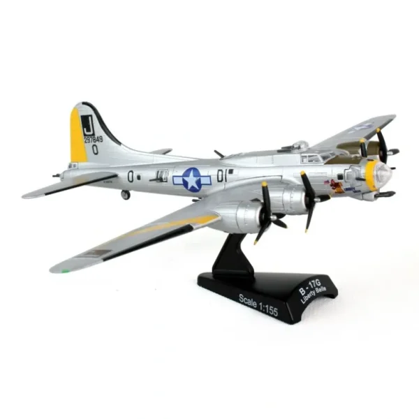 Postage Stamp PS5402-2 1:155 B-17G Flying Fortress 'Liberty Belle' - Miniature Marvels: Airplane Models & Painted Dice* Airplane Model