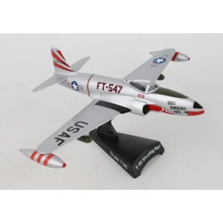 Postage Stamp PS5392-1 1:96 F-80 Shooting Star - Miniature Marvels: Airplane Models & Painted Dice* Airplane Model