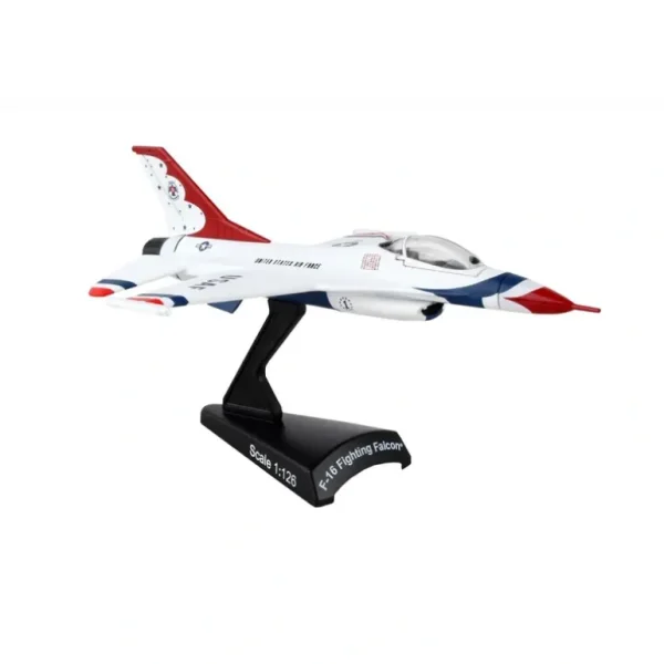 *Postage Stamp PS5399-2 1:126 F-16 Thunderbirds - Miniature Marvels: Airplane Models & Painted Dice* Airplane Model