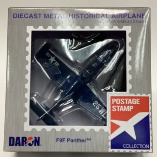 Postage Stamp PS5393-2 1:100 F9F Panther - Miniature Marvels: Airplane Models & Painted Dice* Airplane Model