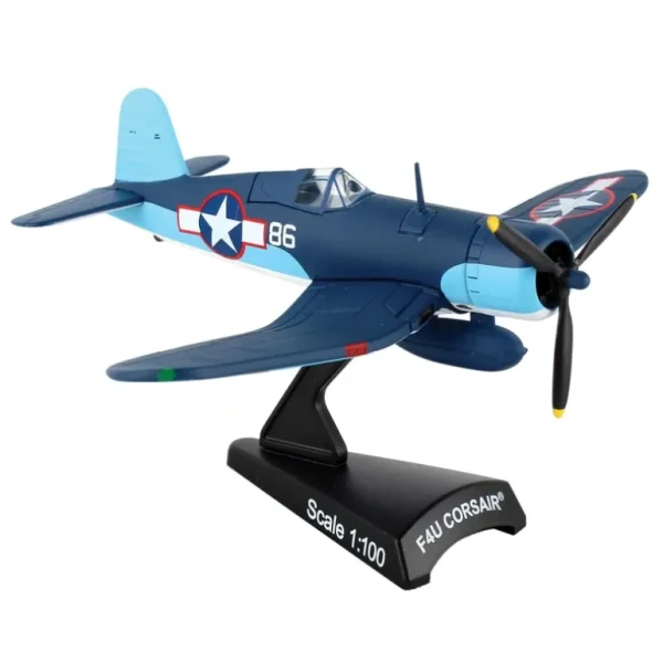 Postage Stamp PS5356-3 1:100 F4U Corsair - Miniature Marvels: Airplane Models & Painted Dice* Airplane Model