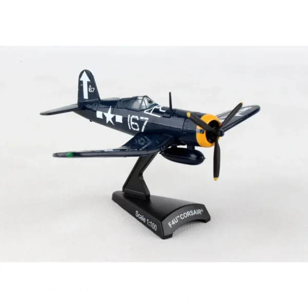 Postage Stamp PS5356-4 1:100 F4U Corsair - Miniature Marvels: Airplane Models & Painted Dice* Airplane Model